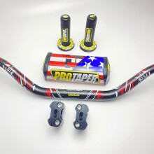 Styre för PRO Knot Pack Bar 1-1/8" Handtagsskydd Handtag Pit Pro Racing Dirt Pit Bike Motorcykel CNC