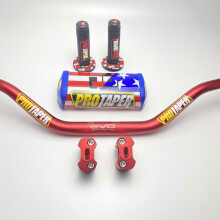 Styre för PRO Knot Pack Bar 1-1/8" Handtagsskydd Handtag Pit Pro Racing Dirt Pit Bike Motorcykel CNC