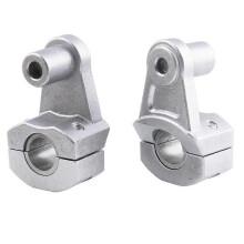 1 par motorcykelstyrklämmor högkvalitativ aluminiumlegeringshöjare 22 mm eller 28 mm för terrängfordon
