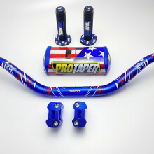Styre för PRO Knot Pack Bar 1-1/8" Handtagsskydd Handtag Pit Pro Racing Dirt Pit Bike Motorcykel CNC