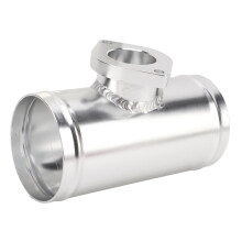 Alluminio 3 pollici 76mm BOV Flangia Adattatore per Tubo Compatibile con la Valvola Greddy RS FV RZ