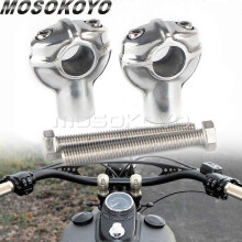 Shorty Speed 1" Styrhöjare 25mm Universal Styrfästesklämma för Harley Retro Cafe Racer XS650