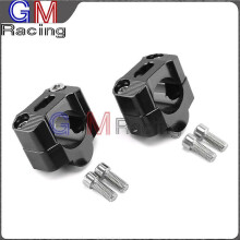 CNC Aluminium Styre Fat Bar Riser Monteringsklämma Adapter 22MM till 28MM för Pit Dirt Bike Motorcykel