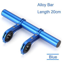 20CM aluminiumlegering fietsstuur verlengde trapas koolstofvezel fietsreflector montagestang