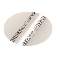 200mm 7/8" Styre Tvärstång Glasplatta Rund Styre Kuddar Dirt Pit Bike Motocross Motorcykel