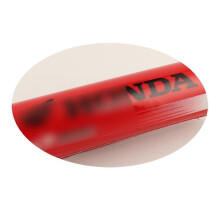 200mm 7/8" Styre Tvärstång Glasplatta Rund Styre Kuddar Dirt Pit Bike Motocross Motorcykel