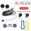 E1 Bluetooth Intercom Motorhelm Bluetooth Headset voor 2 Rider intercomunicador Moto Intercom 1
