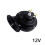 12V 48V 60V Αδιάβροχο κέρατο σαλιγκαριού μοτοσικλέτας Super Sound M 1