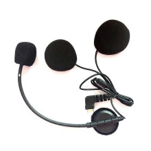 2022 Nuevo altavoz con micrófono USB tipo C para intercomunicador Bluetooth para motocicleta BT-S2 bt-s3