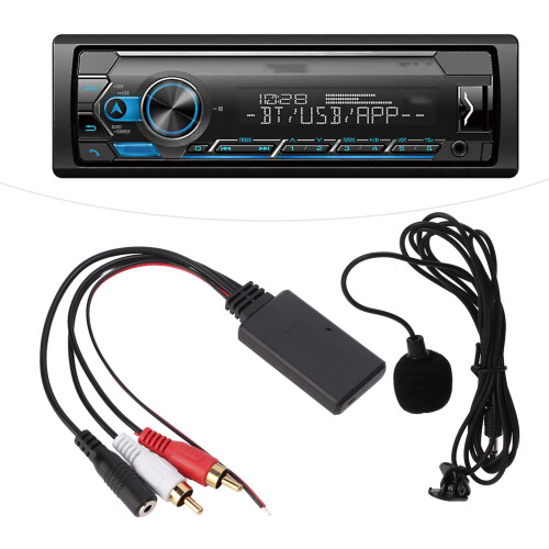 Bluetooth 5.0 Módulo AUX para coche manos libres ABS 2RCA