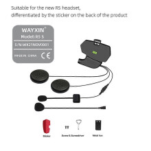 Para accesorios R9, altavoz intercomunicador Bluetooth para motocicleta ~9750