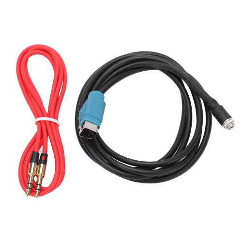 Câble adaptateur AUX KCE-237B, remplacement en ABS, 3,5 mm 1