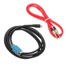 Câble adaptateur AUX KCE-237B, remplacement en ABS, 3,5 mm