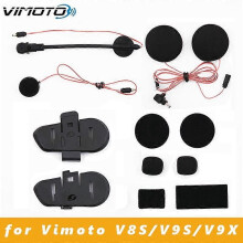 Original Vimoto V8S/V9S/V9X hjälmheadset med Bluetooth-kompatibel mikrofon ~9919