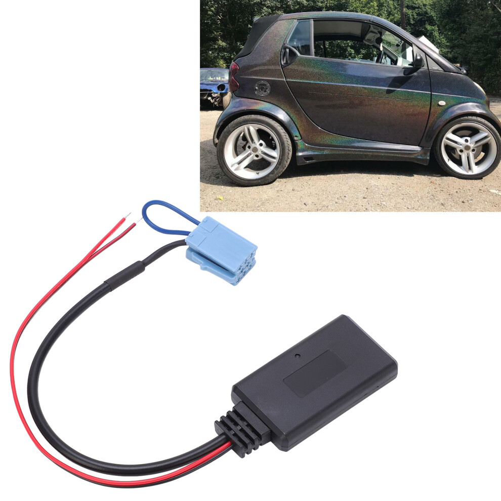 Car Bluetooth Aux In Module 8Pin Mini Iso Wireless Replacement For Smart Fortwo 450 Radio 7901321790461