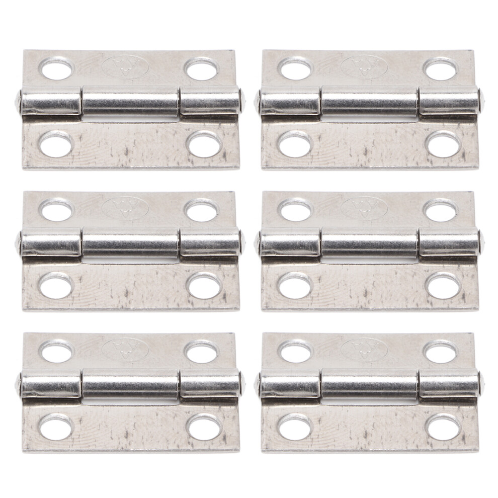 10Pcs 1In Hinges 304 Stainless Steel 4 Hole Foldable Butt Hinges For Marine Boxes Cabinet Door 8401321790748