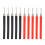 Test Probe Pin Red Black DIY Screw Connection Universal Multimeter Test Lead Needle for Circuit 14