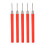 Test Probe Pin Red Black DIY Screw Connection Universal Multimeter Test Lead Needle for Circuit 7
