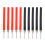 Test Probe Pin Red Black DIY Screw Connection Universal Multimeter Test Lead Needle for Circuit 1
