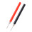 Test Probe Pin Red Black DIY Screw Connection Universal Multimeter Test Lead Needle for Circuit 4