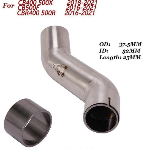 Για honda cb400 cbr400 cb500x cb500f cbr500r 2016-2020 O ring σύνδεση σιγαστήρα εξάτμισης μοτοσικλέτας