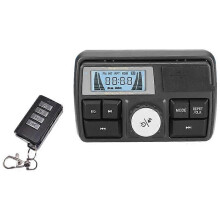 Sistema de sonido MP3 para motocicleta, radio, altavoces estéreo Bluetooth, resistente al agua, funciones