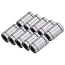 Cylindres de guidage linéaire Lot de 10 pièces de rechange pour cadre d’essai Ø intérieur 6 mm Ø extérieur 12 mm LM6UU