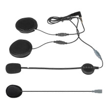 E6 Motorcykelhjälm Intercom Headset med Mikrofon Bluetooth Högtalare Tillbehör Klämma för E6 E6 plus