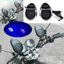 Sistema de audio estéreo con altavoces MP3 para motocicleta, radio USB TF~10880