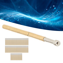 P125-D 100 pezzi di pin di prova in ottone 2.02mm x 33.35mm