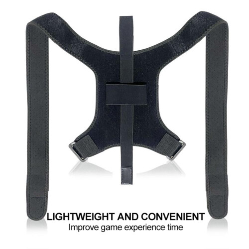 Support de batterie externe pour sangle arrière Quest 2 23x25cm noir