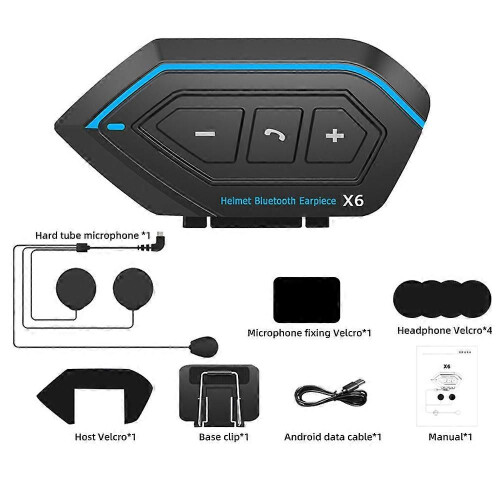 Ακουστικά Bluetooth 5.0 για μοτοσικλέτα, ασύρματο τηλέφωνο ha