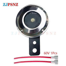 48V 60V Universal Ηλεκτρική Μοτοσικλέτα, Ποδήλατο, Κόρνες Χρωμ