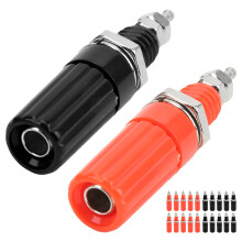 24.340 10 pares de conectores banana de 4mm M3 terminal de unión Cu