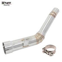 Slip-On για Kawasaki Zx-10R Zx10R Zx 10R 2011-2022 Καταλύτης εξάτμισης, αφαίρεση μεσαίας σύνδεσης
