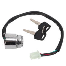 Interrupteur d'allumage à clé 4-fils pour ATV/Quad de 50 cm3 à 250 cm3