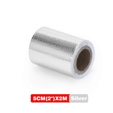Nastro isolante termico per aspirazione aria Gold 2'', barriera termica riflettente autoadesiva