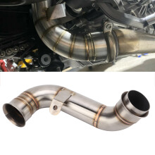 Motorcycle Exhaust Mid Pipe Middle Link Tube Replacement for 790 Adventure 2019‑2021