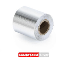 Nastro isolante termico per aspirazione aria Gold 2'', barriera termica riflettente autoadesiva