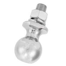 1-7/8 pulgadas cromada tuerca hexagonal bola de enganche 2000 libras 5/8 x 1-3/4 pulgadas