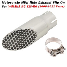 Slip On για YAMAHA R6 YZF-R6 2006 2007 2008 - 2021 2022 Σύστημα εξάτμισης μοτο