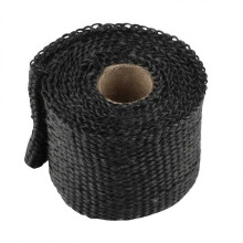 Glasfiberisoleringstejp 50mm x 1,5m Värmeisoleringstejp Avgasrörsskyddstejp Motorcykeltillbehör ~14677
