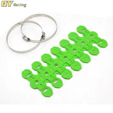 Protezione universale per marmitta di scarico per moto per KTM Honda Yamaha Suzuki Kawasaki