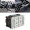 Car Seat Heating Button Switch Silver BS7T19K314AB ABS Replacement for Ford Galaxy 14