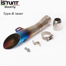 38-51mm Universele uitlaatpijp voor motorfietsen voor Yamaha R6 MT03 Ninja 300 CBR300 S1000RR Z800 GP