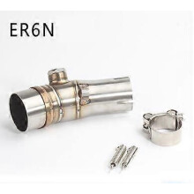 ER6N R25 Z250 Z250SL Motorcykelavgasrörsadapter för Kawasaki ER6N R25 Z250 Z250SL