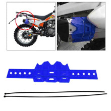 Universal Motorcykel Avgasdämpare Skyddsskydd Värmebeständig Motocross Dirt Bike Avgasdämpare