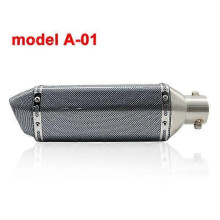 ZS Racing Universal-Motorradauspuff Modify AK Auspuffschalldämpfer FZ6 CBR250 CB600 MT07 ATV Dirt Pit
