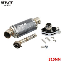 38-51MM Universal Motorcykel iSTUNT Avgasdämpare DB Killer Escape Moto Rör Motorcykel 100cc-1000cc