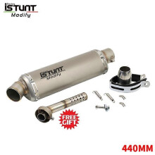 38-51MM Universal Motorcykel iSTUNT Avgasdämpare DB Killer Escape Moto Rör Motorcykel 100cc-1000cc